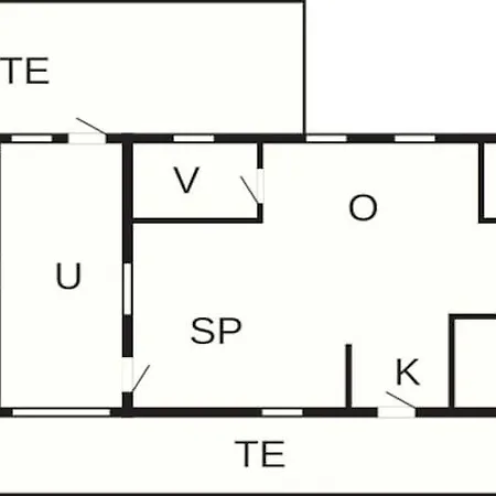 Ferienhaus 6 Person In Hadsund Odde